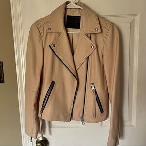 All Saints leather jacket (size US6)